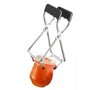 Westmark Pince à bocaux - Pince à conserves pour retirer en sécurité les bocaux chauds, sans effort ni brûlure, accessoire pratique pour la conservation - Chromée, anthracite