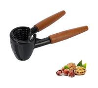 Westmark Pince à Champagne et Casse-noix , Bois/Aluminium moulé sous pression, Longueur : 16,8 cm, Sieger Nussprofi Deluxe, Brun/noir, 3326220