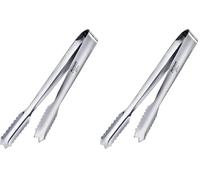 Westmark Pince à Glaçons/Sucre/Service, Monopol Edition, Longueur : 18 cm, Acier Inoxydable, Arctica, Argenté, 62763360 (Lot de 2)