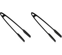 Westmark Pince à Rôtir et de Service, Pince à Barbecue, en Plastique, longueur : 33,2 cm, Noir, 28692270 (Lot de 2)