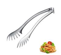 Westmark Pince à Spaghetti et Buffet Pro - Pince de Cuisine en Acier Inoxydable - Pince à Spaghetti Innovante - Pince de Service pour Pâtes, Salade et Asperges - Argent, 29,5 cm
