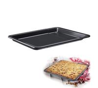 Westmark Plaque à Gratin/Moule à Pâtisserie Extensible, 33 à 53 cm, Antiadhésif, ILAG, Acier laminé à froid, Back-Meister, Anthracite, 329722E1