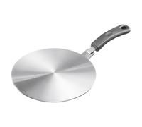 Westmark Plaque d'adaptation à induction - Plaque adaptateur pour plaque à induction pour rendre les ustensiles de cuisine traditionnels compatibles avec l'induction, plaque avec poignée - acier