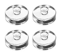 Westmark Poids de fermentation Ø7cm 4pcs, Bocal de conservation, Transparent