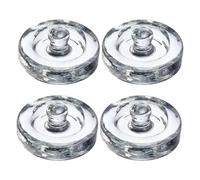 Westmark Poids de fermentation Ø8cm 4pcs, Bocal de conservation, Transparent