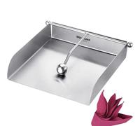 Westmark Porte-Serviette, Rangement sans plier, avec protection contre le Vent, Inox, Argenté, 69082260