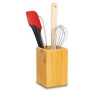 Westmark Porte-ustensiles/Organisateur de Cuisine, Carré, Dimensions: 13,5 x 10 x 10 cm, Bambou, Tapas + Friends, Brun, 69862270