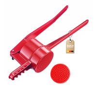 Westmark Presse à Spätzle/Pomme de Terre, avec Trous ronds, en Aluminium Moulé sous Pression, Longueur : 41 cm, Spätzlepress, Rouge, 6110223R