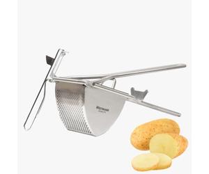 Westmark Presse-purée et Éplucheur, 2 pcs. Set, inox/acier, Triangel, Famos, Argenté 612622E7