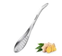 Westmark Râpe Cuillère / Cuillère à Gingembre, 18,3 x 4,2 cm, Acier Inoxydable, Argenté, 11582260