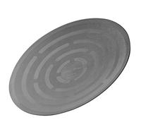 Westmark Retourneur de Crêpes épaisses et Omelettes, Rond, Diamètre : 26 cm, Plastique, Flic-Flac, Noir, 15262270