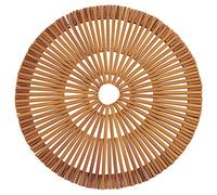 Westmark Set de Table en Bambou, Fait à la Main, Rond, ø 38 cm, Bambou, Edition Saleen: Rondo, Brun, 701422E1
