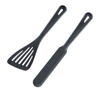 Westmark Spatule à crêpes + spatule résistante à la chaleur jusqu'à 270 °C en polypropylène Gentle Plus Noir 28352275 283522E9
