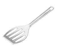 Westmark Spatule à Poêle/Grillade, longueur : 26 cm, en Aluminium moulé sous pression, Küchenfreund, Argenté, 20152270