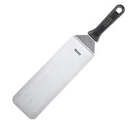Westmark Spatule/Grattoir Professionnelle, Coudée, Flexible, Fermé, Dimensions de la Lame : 9,5 x 27,5 cm, Longueur : 43 cm, Acier Inoxydable/Plastique, Master Line, Noir/Argent, 13422270