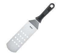 Westmark Spatule/Grattoir Professionnelle, Coudée, Flexible, Perforé, Dimensions de la Lame : 7,5 x 20 cm, Longueur : 36,5 cm, Acier Inoxydable/Plastique, Master Line, Noir/Argent, 13392270