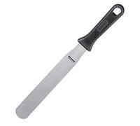 Westmark Spatules Professionnelles, Droit, Flexible, Dimensions : 3,5 x 23 cm, Longueur : 36 cm, Acier Inoxydable/Plastique, Master Line, Noir/Argent, 31222270
