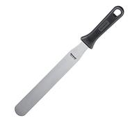 Westmark Spatules Professionnelles, Droit, Flexible, Dimensions : 3,5 x 25,5 cm, Longueur : 38,5 cm, Acier Inoxydable/Plastique, Master Line, Noir/Argent, 31232270