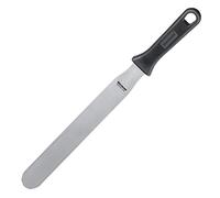 Westmark Spatules Professionnelles, Droit, Flexible, Dimensions : 3,5 x 30,5 cm, Longueur : 43,5 cm, Acier Inoxydable/Plastique, Master Line, Noir/Argent, 31242270