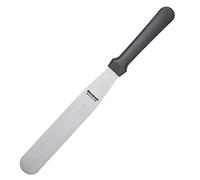 Westmark Spatules Professionnelles, Droit, Flexible, Dimensions : 3 x 18 cm, Longueur : 30 cm, Acier Inoxydable/Plastique, Master Line, Noir/Argent, 31212270