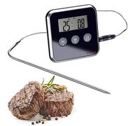Westmark Thermomètre à viande digital 12912280 – alarme, inox/plastique, argenté/noir