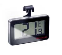 Westmark Thermomètre Digital de Réfrigérateur, Pour Température Ambiante ou du Réfrigérateur, Plastique/Verre, Argenté/Noir 52152280