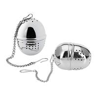 Westmark Œufs à Thé, Ovale, 2 pièces, Ø 4 cm, Teatime, Inox, Argenté, 153622E3