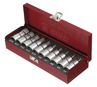 Westphalien (forgées 153950003 WGB Jeu de douilles hexagonales din3120 C No. 3950 12 carré pour six pans creux 10 pièces