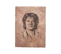 Weta_collectibles impression d’art Le Hobbit, portrait de Bilbo