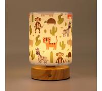 Wetry Veilleuse Enfant, Lampe de Chevet Petite, Motifs Animaux Mignons