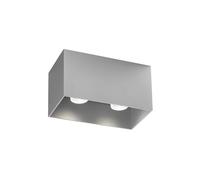 Wever & Ducré Box Ceiling 2.0 LED Strahler/Spot, aluminium brossé