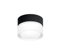 Wever & Ducré Mirbi IP44 Ceiling 1.0 Deckenleuchte, noir mat