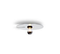Wever & Ducré Mirro Ceiling / Wall 1.0 Decken-/Wandleuchte, noir mat / aluminium
