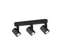 Wever & Ducré Sqube On Base Ceiling 3.0 PAR16 Strahler/Spot, noir mat