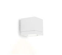 Wever & Ducré Tube Carré Outdoor Wall 1.0 LED Fassadenleuchte, blanc mat