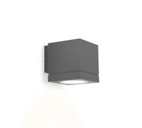 Wever & Ducré Tube Carré Outdoor Wall 1.0 PAR16 Fassadenleuchte, gris