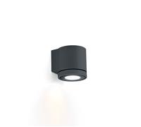 Wever & Ducré Tube Outdoor Wall 1.0 LED Fassadenleuchte, anthracite