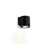 Wever & Ducré Tube Outdoor Wall 1.0 LED Fassadenleuchte, noir mat