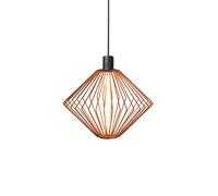 Wever & Ducré Wiro Suspended Diamond 1.1 Pendelleuchte, cuivre