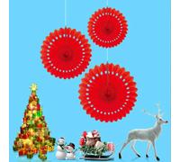 Wewoo Décoration carton fleur creuse Noël