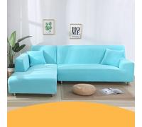 Wewoo Housse de canapé tout inclus Set Sofa - Bleu ciel 145-185 cm