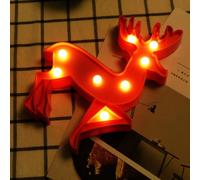 Wewoo Lampe Décorative Cerf 2xAA