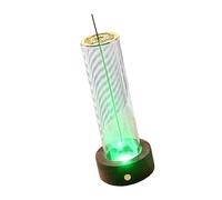 WEYIMVTO brûleur d’aromathérapie, Porte-encens élégant Avantages : Facile à Nettoyer for Les Maisons(Gold)