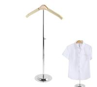 Wezalget Présentoir pour t-Shirts | Porte-Cintre en métal Hauteur réglable Présentoir de vêtements Portant à vêtements Suspendu Portable Support d'épaule pour t-Shirt | pour Chemises, Vestes, Robes