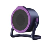 Wezalget Radiateur d'Appoint | Chauffage Intelligent Sans Fil 500W Silencieux - Chauffage Énergétiquement Efficace Hiver pour Voyage Bureau Temps Froid Extérieur Camping-Car Chambre