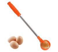 Wezalget Ramasse-œufs Extensible de 195 cm en Acier Inoxydable, Outil de ramassage de Pommes de Terre, ramasseur de Noix, ramasseur de Pommes de Terre Multifonctionnel pour Adultes, Seniors