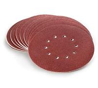 Wfix 50 Disques Abrasifs Auto-Agrippants 225 mm - Grain 180 - Idéaux pour Ponceuse à Long Cou, Ponceuse à Cloison Sèche et Ponceuse Girafe