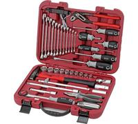 WGB Coffret d'outils universel pour voiture 47 pièces dans un coffret plastique