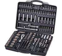 WGB Jeu de douilles 3983 1/4" + 3/8" + 1/2" avec cliquet réversible 171 pièces