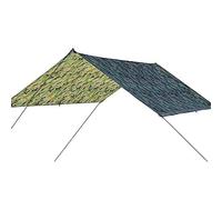 WGFOIP Camping Tarp, Bache Camouflage Bâche de Tente Haute densité, Pare-Soleil Imperméable pour Extérieur, Bivouac, Randonnée